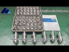 Máy cách ly dây thép không gỉ Phụ kiện xe phòng thủ Xe bọc thép