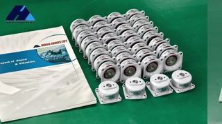 Giảm xóc cao su JZP Cách ly rung