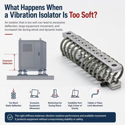Công ty mới nhất Blog về Điều gì xảy ra khi một bộ cách ly rung quá mềm?