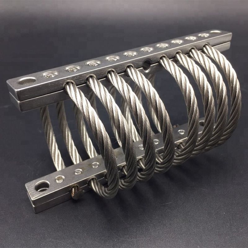 Phụ kiện máy tùy chỉnh Kiểm soát cú sốc rung Đội tàu Hải quân Shipbuilding Rail Vibration Isolator