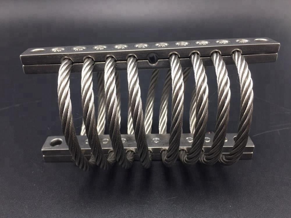 Phụ kiện máy tùy chỉnh Kiểm soát cú sốc rung Đội tàu Hải quân Shipbuilding Rail Vibration Isolator