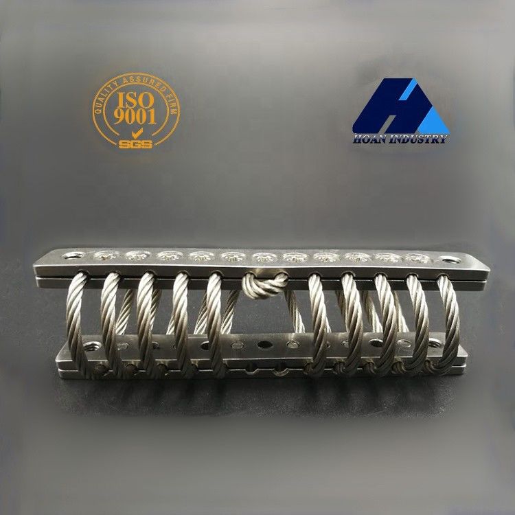 Máy cách ly dây thép không gỉ Phụ kiện xe phòng thủ Xe bọc thép