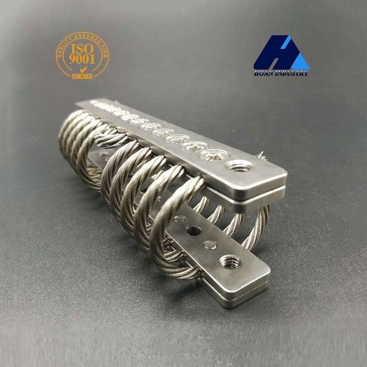 10 Loops Wire Rope Isolator 304 Thép không gỉ Thiết bị máy Vibration Shock Absorption