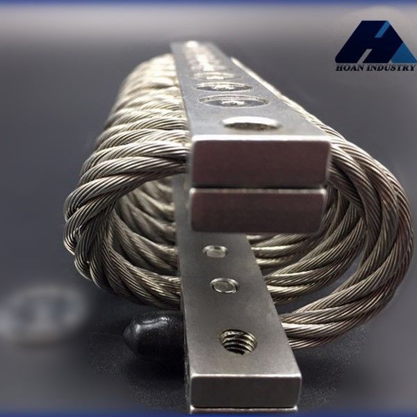 Compact Wire Rope Isolator Anti Vibration Mount Đứng động cơ Cảm biến ăng-ten vệ tinh
