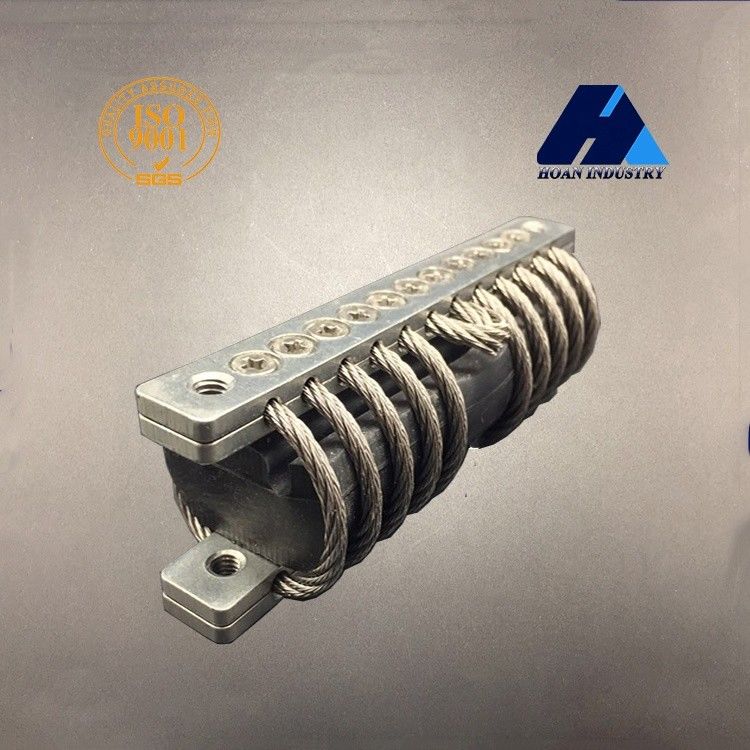 Tủ điện GX-N Series cao su Pad Wire Rope Damper cho hệ thống bảo vệ cú sốc rung động 100G