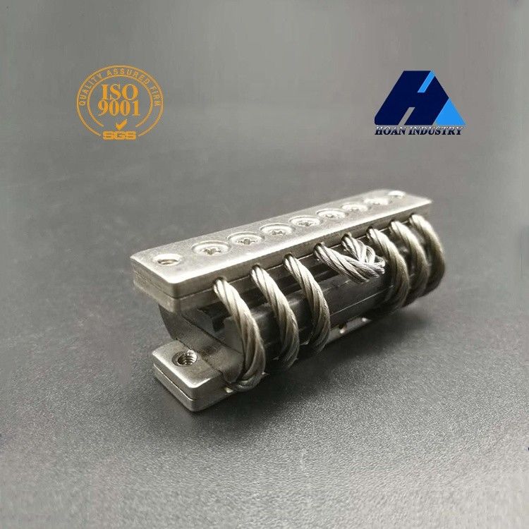 Tủ điện GX-N Series cao su Pad Wire Rope Damper cho hệ thống bảo vệ cú sốc rung động 100G