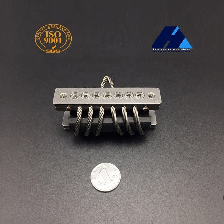 Tủ điện GX-N Series cao su Pad Wire Rope Damper cho hệ thống bảo vệ cú sốc rung động 100G
