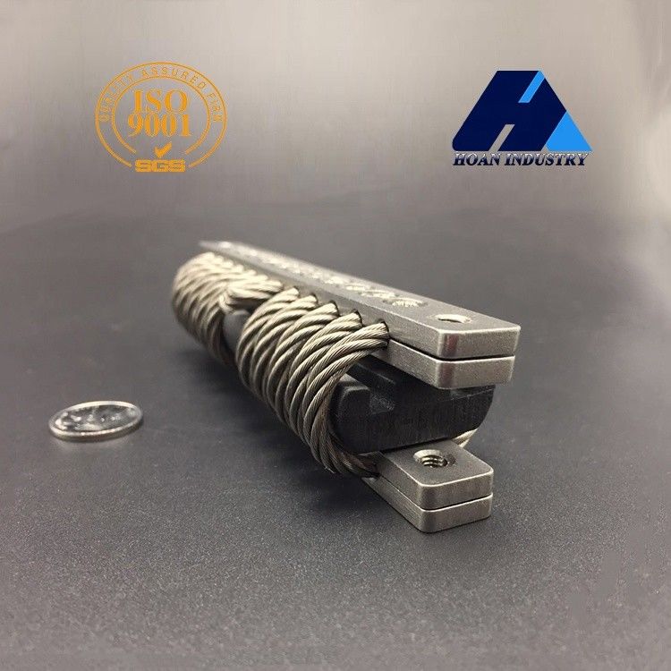 Tủ điện GX-N Series cao su Pad Wire Rope Damper cho hệ thống bảo vệ cú sốc rung động 100G
