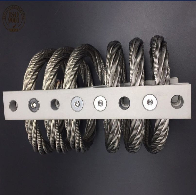 Alumini phòng thủ xe bọc thép Thang động cơ Đứng năng lượng cú sốc Vibration cách nhiệt JGX-1276D-233B dây thừng cách ly