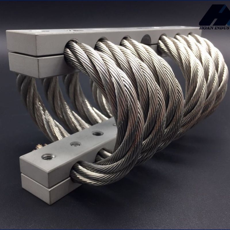 Alumini phòng thủ xe bọc thép Thang động cơ Đứng năng lượng cú sốc Vibration cách nhiệt JGX-1276D-233B dây thừng cách ly