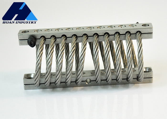 JGX-0480A-75A Hiệu quả giảm thiệt hại do rung động với dây thừng cách ly rung động cho các trang web công nghiệp