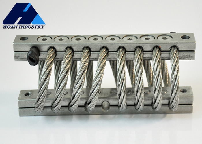 JGX-0648D-79A Máy cách ly rung dây thừng được xử lý chính xác 30Hz Tần số cộng hưởng 10 Hz Tần số cách ly