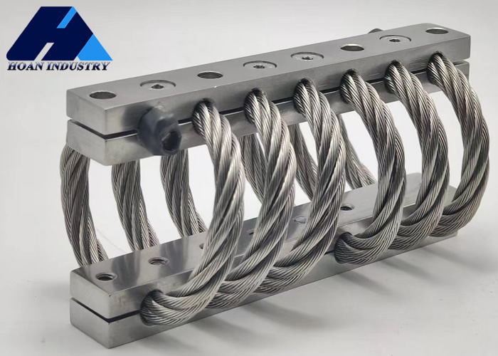 JGX-0956D-80A Máy cô lập rung dây thừng dây cho các dụng cụ chính xác 6 vòng 9.5mm đường kính Tải tĩnh tối đa 80kg