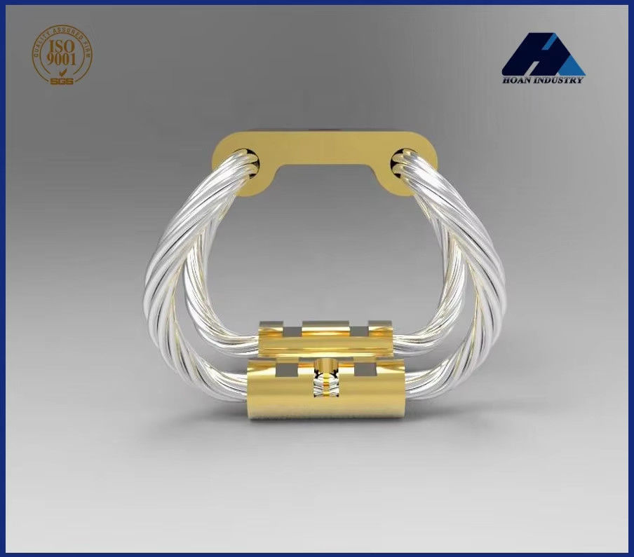 Phân biệt rung dây thép GR5-80D-A Dämpfer đường cho đầu máy ảnh và Crane ổn định được làm bằng thép không gỉ Thiết kế linh hoạt cho môi trường chụp phức tạp Xi an Hoan