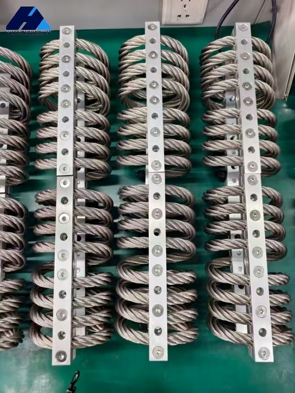 JGX-2228A-665A Bộ cách ly rung cấu trúc cơ khí tấm đỡ kép để phân bổ tải trọng tối ưu và hấp thụ năng lượng
