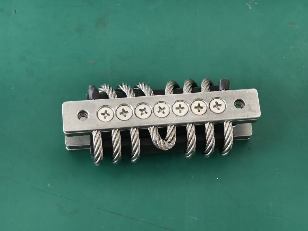 Bộ giảm chấn rung dây cáp GX-50A(N) tùy chỉnh với độ bền mỏi cao và khả năng chịu sốc nhiệt, đảm bảo độ bền lâu dài