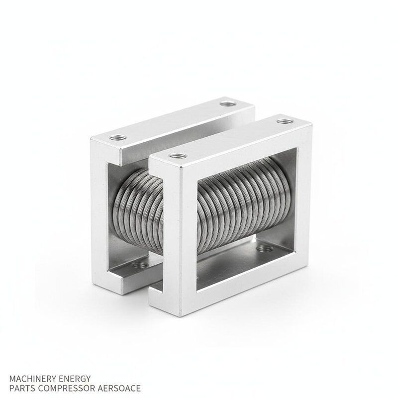 Máy cách ly dây thép bằng nhôm và thép không gỉ với tải tĩnh tối đa 515kg và thiết kế 8 vòng để kiểm soát rung động