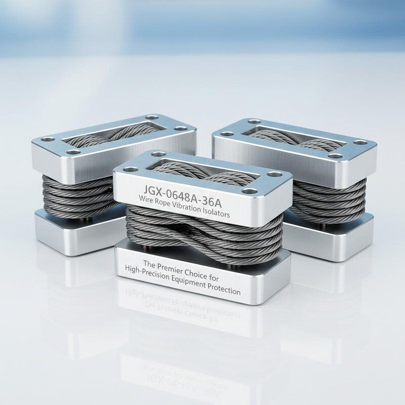 Cáp thép mạ kẽm cách ly rung động với tần số cách ly từ 5Hz đến 100Hz cho bảo vệ rung động đa hướng