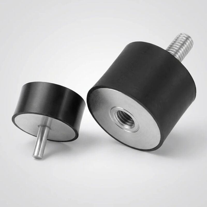 KTX loại cao su cách ly rung hình hình trụ hai nữ chống rung