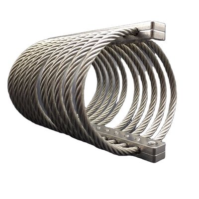 Thép không gỉ dây thừng dây thừng cú sốc đắp cáp ủi ủi