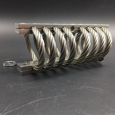 Compact Wire Rope Isolator Anti Vibration Mount Đứng động cơ Cảm biến ăng-ten vệ tinh