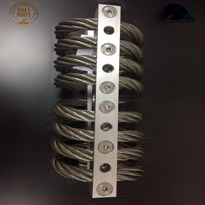 Máy cách ly dây thép để giảm rung 8 vòng