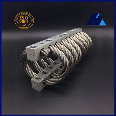 Giá tốt. JGX-0480D-61A 61kg Max Load Wire Rope Vibration Isolator Với 244Kn / m giảm rung động trực tuyến
