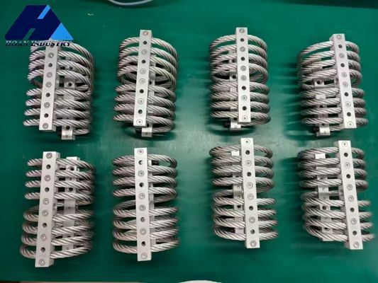 Giá tốt. Cáp thép không gỉ cách ly rung động với tải trọng tĩnh tối đa 370kg cho giảm chấn rung động và sốc hàng hải trực tuyến