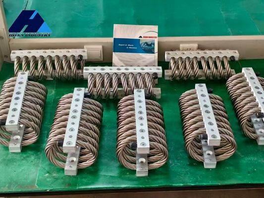 Giá tốt. Máy cách ly dây thép bằng nhôm và thép không gỉ với tải tĩnh tối đa 515kg và thiết kế 8 vòng để kiểm soát rung động trực tuyến