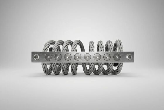 Giá tốt. JGX-0648D-79A All-Metal Wire Rope Vibration Isolator 3-Axis Multidirectional Isolation cho độ bền cực cao trực tuyến