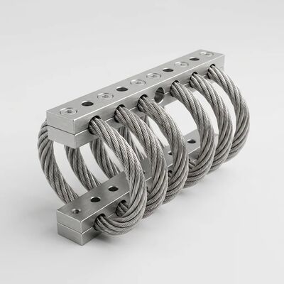 Giá tốt. JGX-1278D-235B Máy trượt dây thép cách ly rung chống lật ổn định cao CG Máy trượt dây thép tuổi thọ mệt mỏi trực tuyến